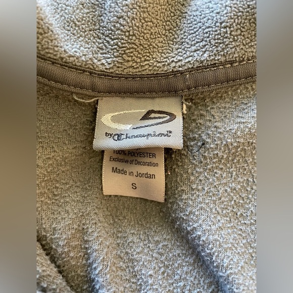 Champion fleece sweater in grey and dark gray size S women - Picture 4 of 4
